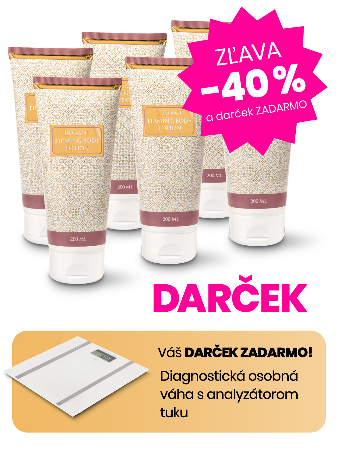 Aimé Instant Firming telové mlieko