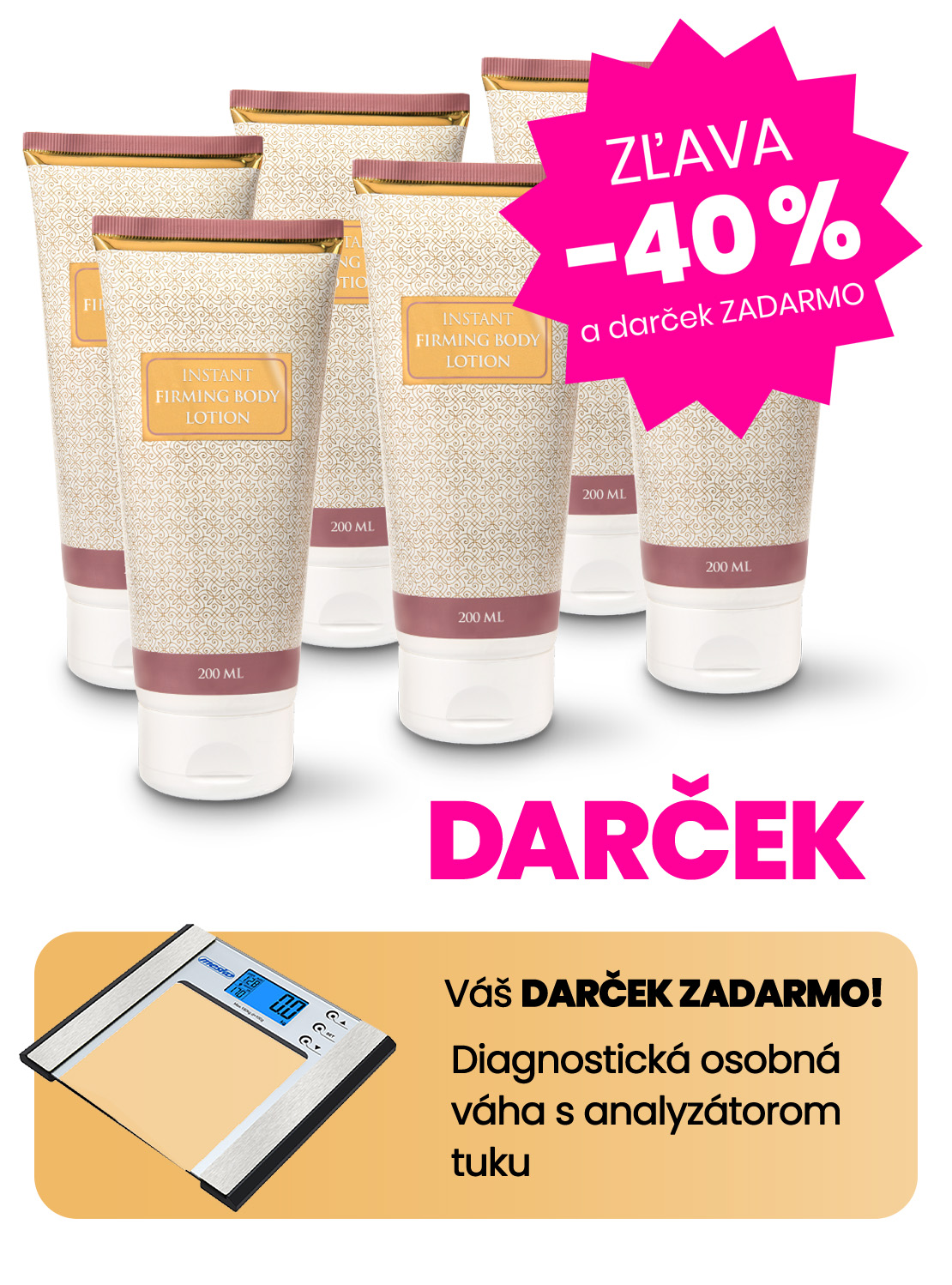 Aimé Instant Firming telové mlieko